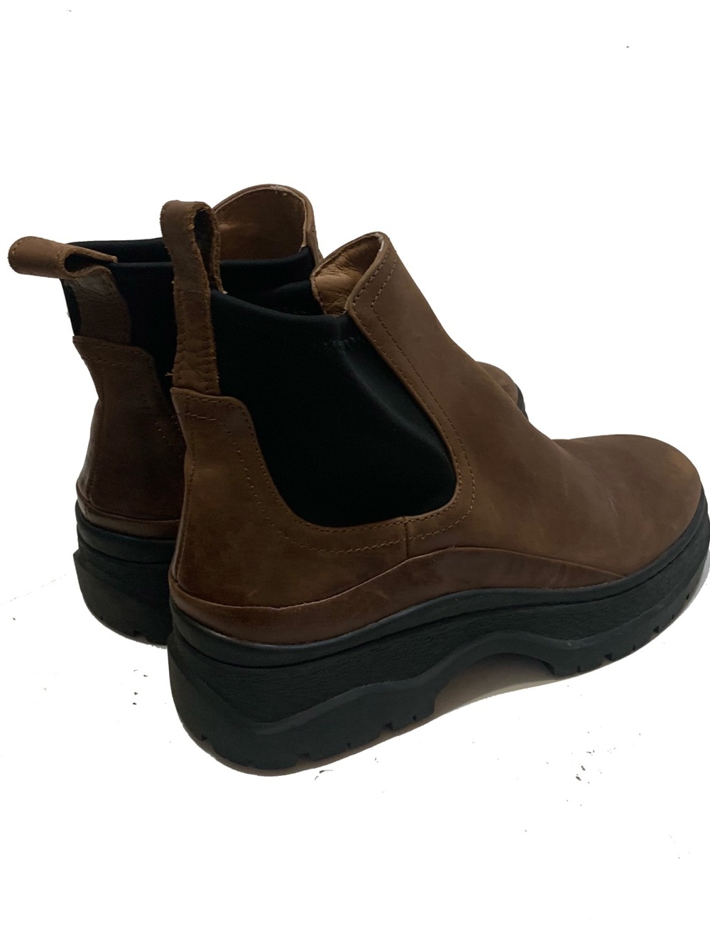 Madewell Brown Chelsea Boots Slip-On